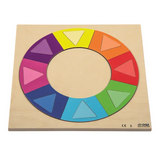 Rainbow Circle Puzzle - 16 Pieces - Modern Teaching Aids NZ