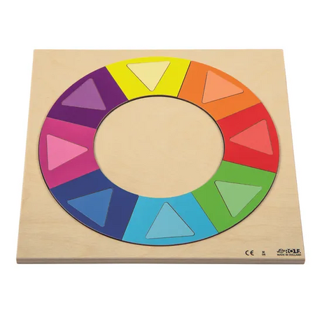 Rainbow Circle Puzzle - 16 Pieces - Modern Teaching Aids NZ