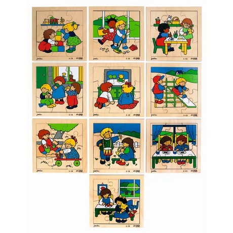 Friendships Puzzle Series Set of 10 - Modern Teaching Aids NZ