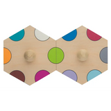 Rolf Knob Puzzle  Colours 7pcs - Modern Teaching Aids NZ