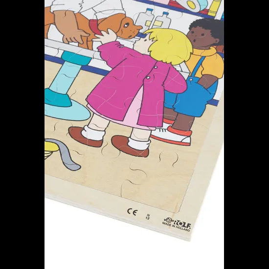 Rolf At the Vet's Puzzle 64 Pieces - Modern Teaching Aids NZ