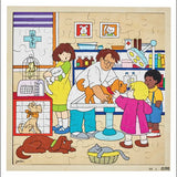 Rolf At the Vet's Puzzle 64 Pieces - Modern Teaching Aids NZ