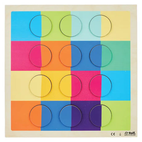 Rolf Rainbow Circle 12 Piece Puzzle - Modern Teaching Aids NZ