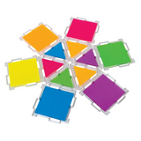 Transparent Construction Set - 126 pieces - Modern Teaching Aids NZ