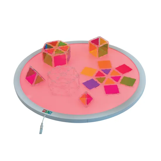 Transparent Construction Set - 126 pieces - Modern Teaching Aids NZ