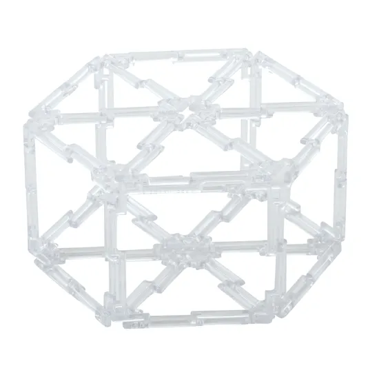 Transparent Construction Set - 126 pieces - Modern Teaching Aids NZ