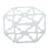 Transparent Construction Set - 126 pieces - Modern Teaching Aids NZ