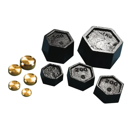 Metric Weight Set - 10 Pieces - Modern Teaching Aids NZ