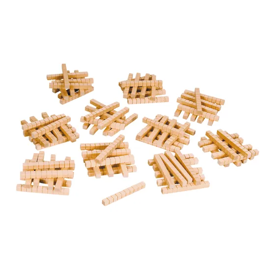 Teachables Multi Base Ten Longs - Numeracy Manipulatives, Set of 100