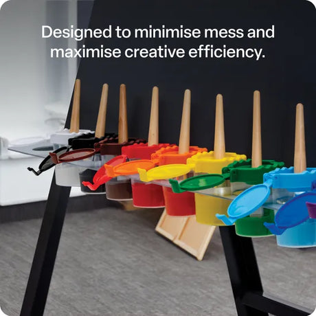 Non-Spill Paint Pots - Set of 10 - Modern Teaching Aids NZ