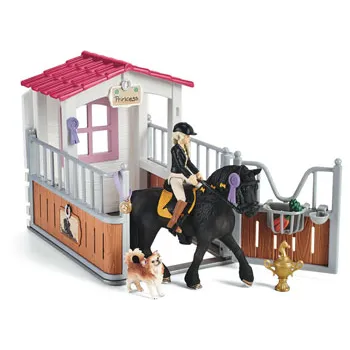 Schleich - Horse Box with Horse Club Tori & Prince - Modern Teaching Aids NZ