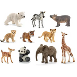 Schleich - Wild Baby Animals, Set of 10 - Modern Teaching Aids NZ