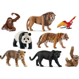 Schleich - Jungle Animals, Set of 8 - Modern Teaching Aids NZ