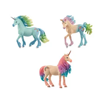 Schleich - Marshmallow Unicorn Family Set of 3 - Modern Teaching Aids NZ