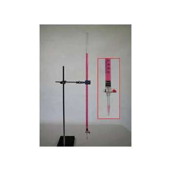 Burette - Acrylic PTFE Stopcock 50ml x 0.1ml - Modern Teaching Aids NZ