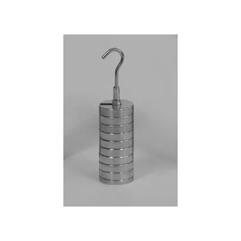 Slotted Weight Set of 9 x 10g with 10g Carrier - Modern Teaching Aids NZ