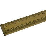 Ruler With Brass Ends 1m - Modern Teaching Aids NZ