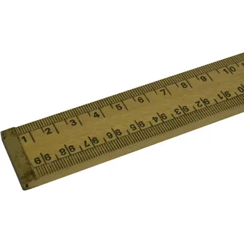 Ruler With Brass Ends 1m - Modern Teaching Aids NZ
