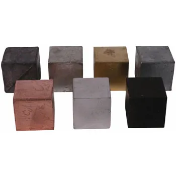 Cube Metal Various Type 20mm - Set of 7 - Modern Teaching Aids NZ