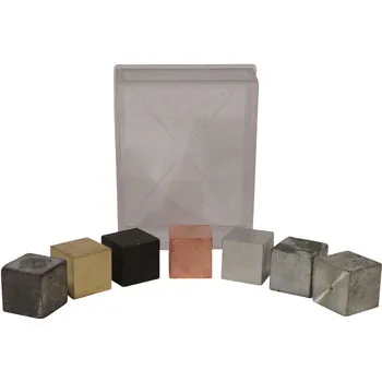 Cube Metal Various Type 20mm - Set of 7 - Modern Teaching Aids NZ