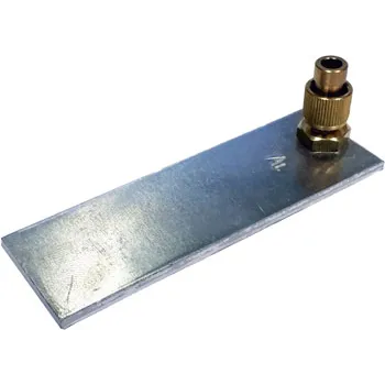 Electrode - Aluminium, 75 x 25 x 3 mm