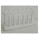 Test Tube Rack - Poly - 6 Holes 6 Pegs - 25mm - Modern Teaching Aids NZ