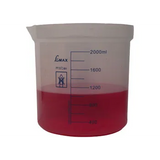 Beaker - Poly Graduated - 2000ml - Modern Teaching Aids NZ