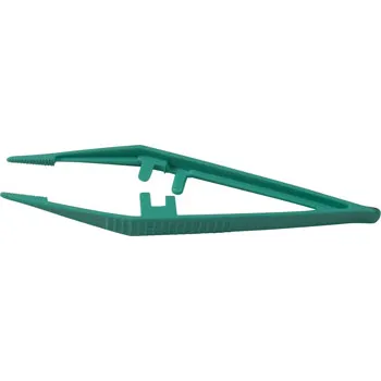 Forceps - Plastic Straight, 110 mm - Modern Teaching Aids NZ