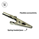 Alligator Clips - Pack of 10