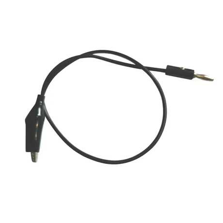 Lead - Banana & Alligator - 42cm - Black - Modern Teaching Aids NZ