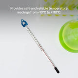 Partial-Immersion Thermometer - 300 mm, 10 to +110 Â°C - Modern Teaching Aids NZ