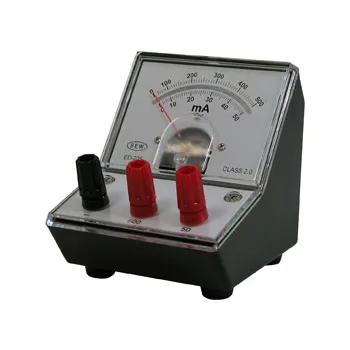 Ammeter Double Range DC 0-50-500mA - Modern Teaching Aids NZ