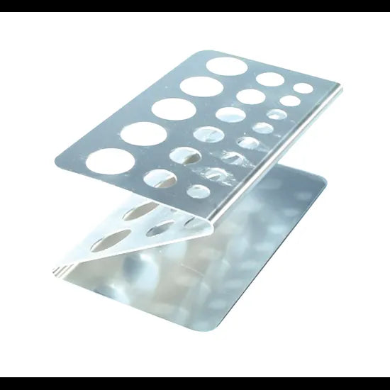 Aluminium Test Tube Rack Z-shape - Modern Teaching Aids NZ