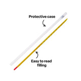 Thermometer - Red Spirit -10 to +110 - 300mm - Modern Teaching Aids NZ