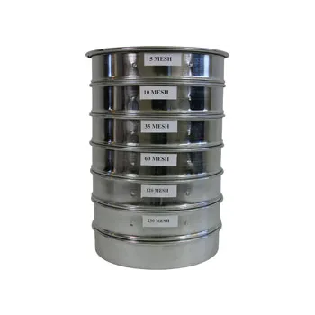 Sieves - 20x5cm - 5 to 230 Mesh - Set of 6 - Modern Teaching Aids NZ