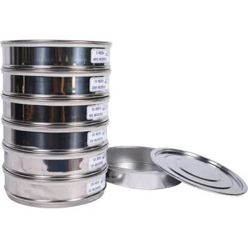 Sieves - 20x5cm - 5 to 230 Mesh - Set of 6 - Modern Teaching Aids NZ