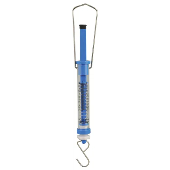 Spring Balance - Push Pull - 250g - 2.5 Newtons - Modern Teaching Aids NZ