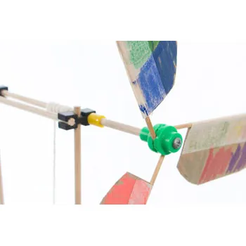 TeacherGeek Build a Propeller Dowel Mount - Pack of 20 - Modern Teaching Aids NZ