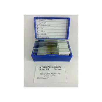 Slide Set - Introduction to Microscopy - Set of 12 - Modern Teaching Aids NZ