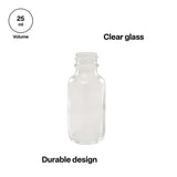 Dropping Bottle Clear 20mm 400 wo Dropper 25ml - Modern Teaching Aids NZ