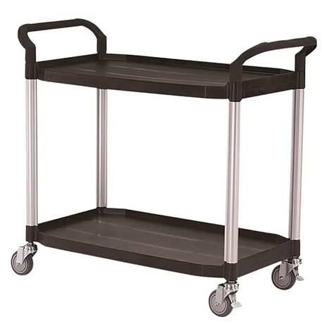 Lab Trolley - Heavy Duty - Light Weight - 2 Shelf - Modern Teaching Aids NZ