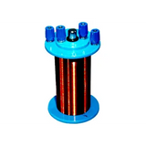 Induction Apparatus Mutual - 2x Coils - Iron Core - Modern Teaching Aids NZ