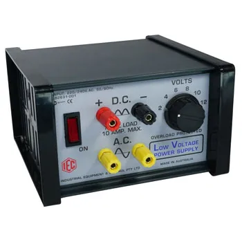 Power Supply - General Type - 2-12V 10A AC - DC - Modern Teaching Aids NZ