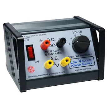 Power Supply - General Type - 2-12V 5.5A AC DC - Modern Teaching Aids NZ