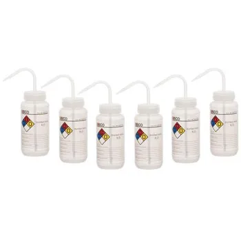 Labelled Wash Bottle - Water - 500ml - PK6 - Modern Teaching Aids NZ