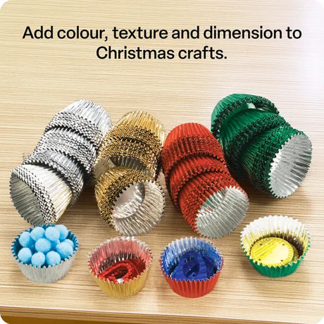 Patty Pans Foil 25mm - Pack of 100 - Modern Teaching Aids NZ