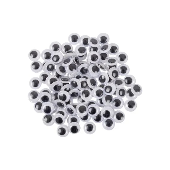 Joggle Eyes 10 mm - Pack of 100 - Modern Teaching Aids NZ