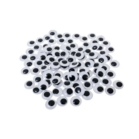 Joggle Eyes 18mm - Pack of 100 - Modern Teaching Aids NZ