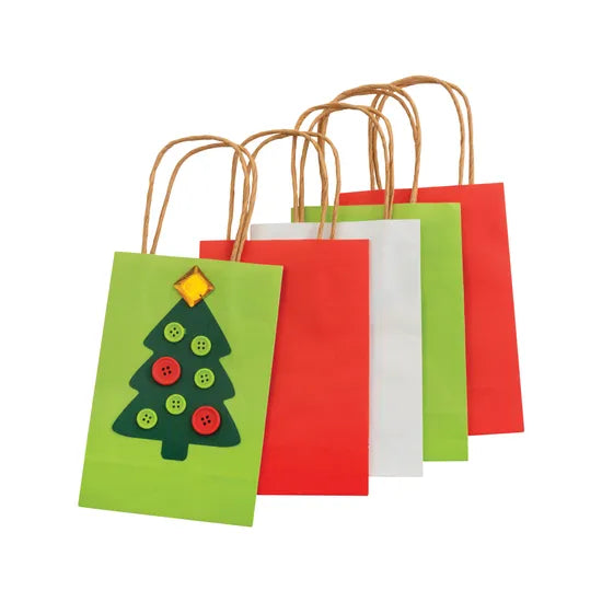 Christmas Paper Bags - Pack of 12 - Modern Teaching Aids NZ