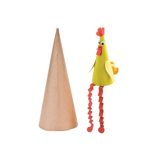 Paper Mache Cones 15cm - Pack of 6 - Modern Teaching Aids NZ